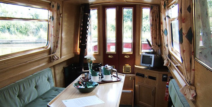 Canal Boat Interior